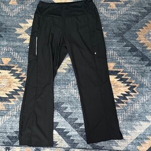 Size Large Tall Black Scrub Pants